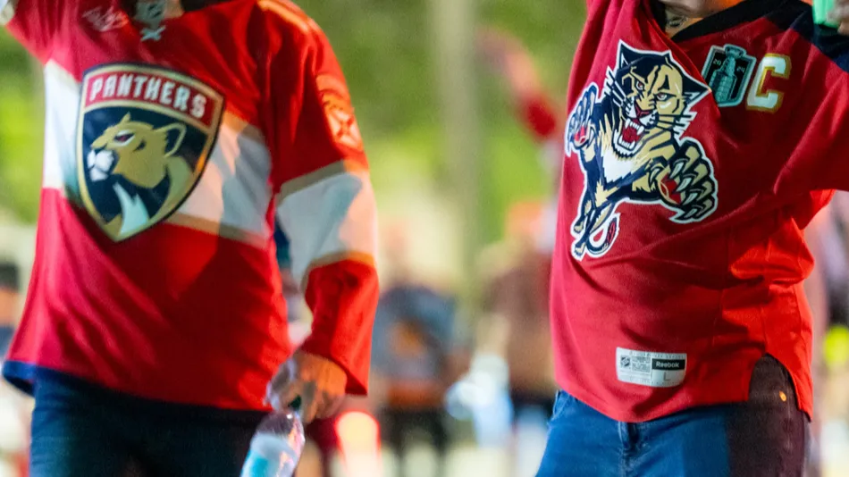 sunrise fl usa  june 17 2025 florida panthers are