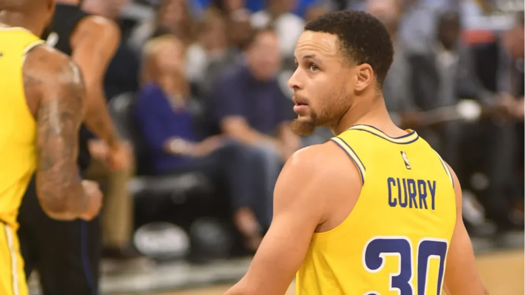 Golden State Warriors' #30, Steph Curry