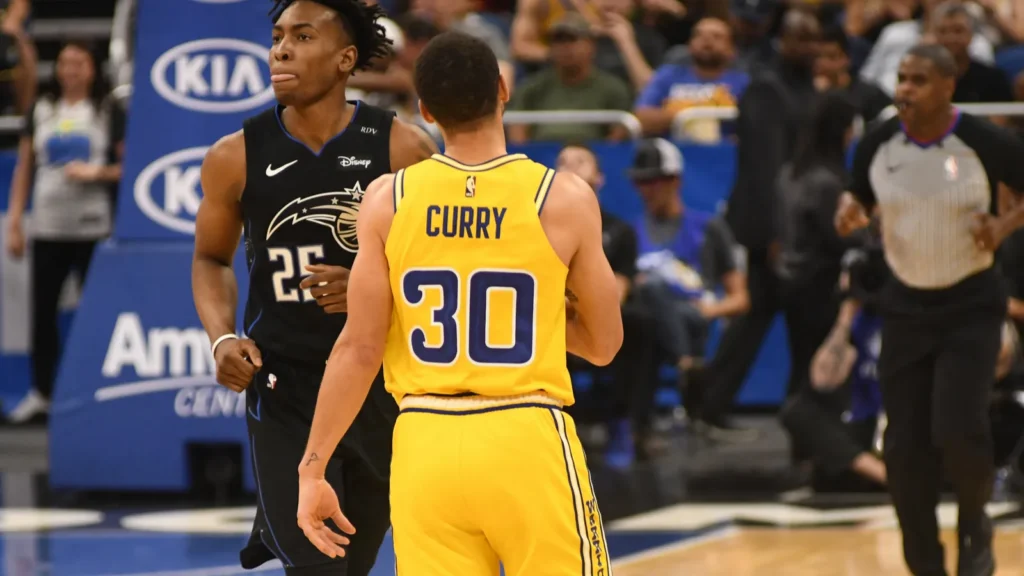 Steph Curry during a game