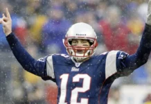 Tom Brady of the New England Patriots