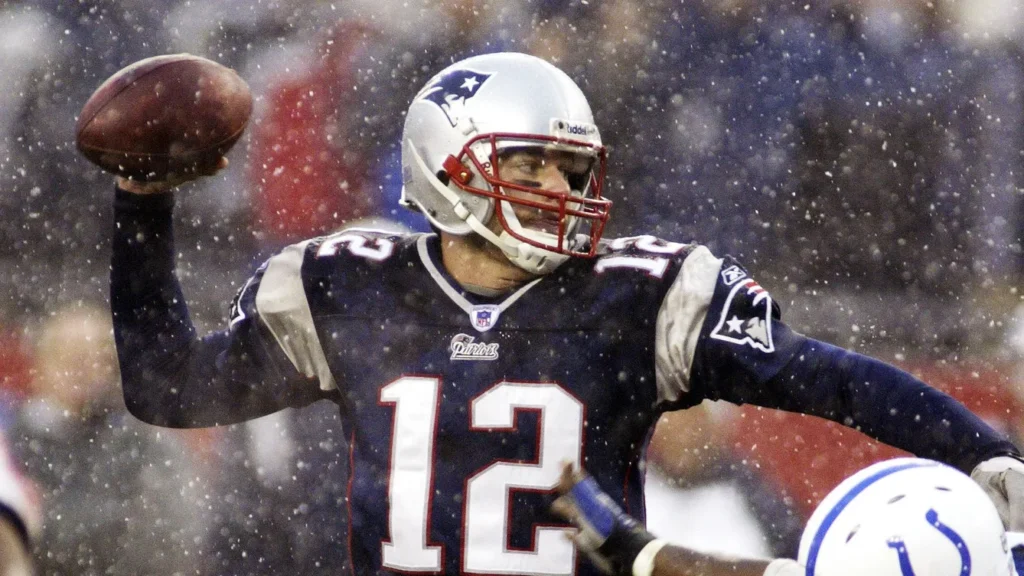 tom brady quarterback for the new england patriots