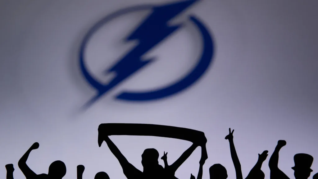 Tampa Bay Lightning fans celebrate