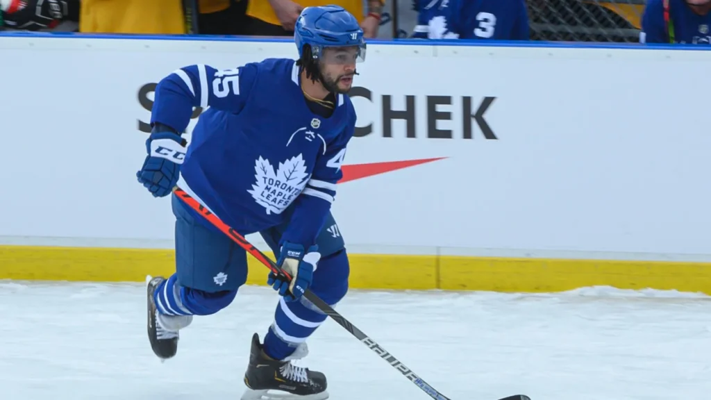 toronto on canada january 26 2025 toronto maple leafs