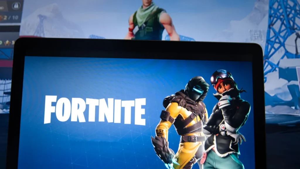 tula russia  january 27 2019  fortnite video game