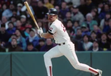 Wade Boggs of the Boston Red Sox