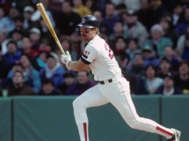 Wade Boggs of the Boston Red Sox