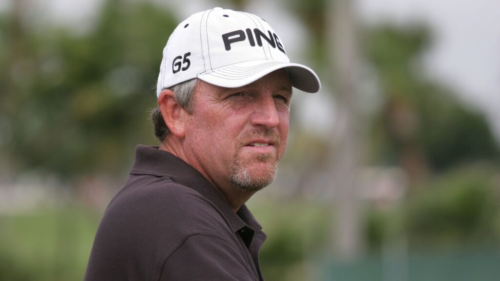 Mark Calcavecchia at the World Golf Championship.