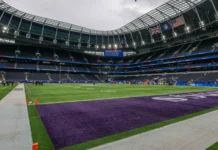 Why the World Cup raises concerns for NFL players A general view of the Tottenham Hotspur Stadium ahead of the Week 5 match New York Jets vs Minnesota Vikings at Tottenham Hotspur Stadium London United Kingdom 6th October 2024