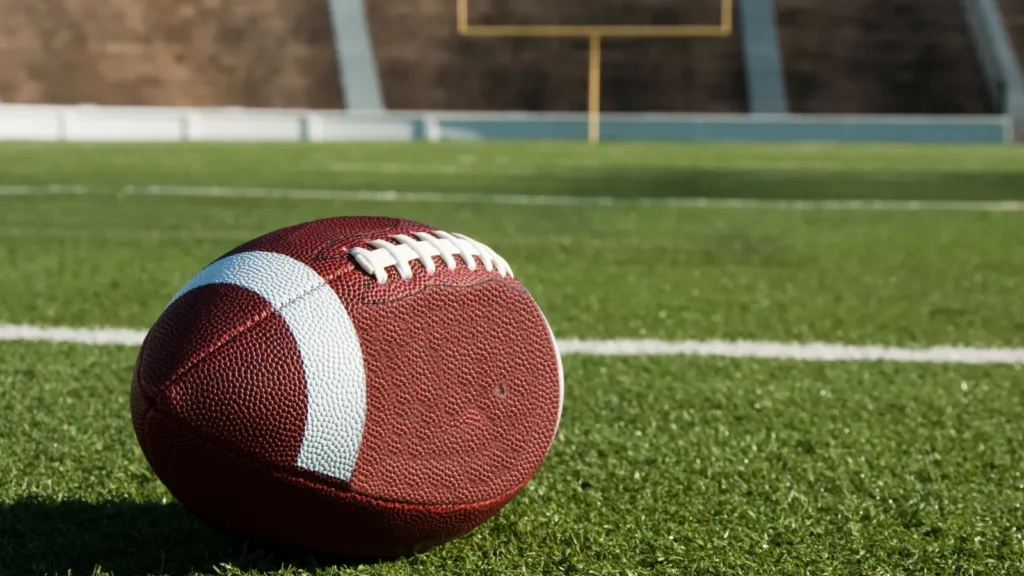 American Football on Field