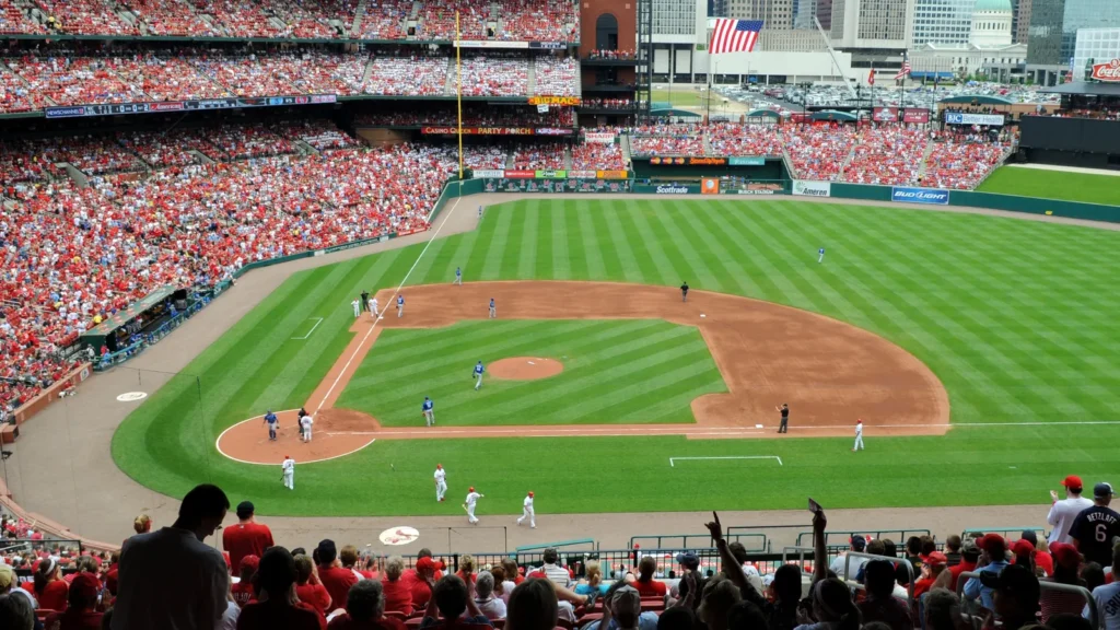 Busch Stadium in Saint Louis