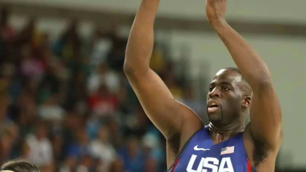 Draymond Green of team United States in action during group A basketball match between Team USA and Australia of the Rio 2016 Olympic Games
