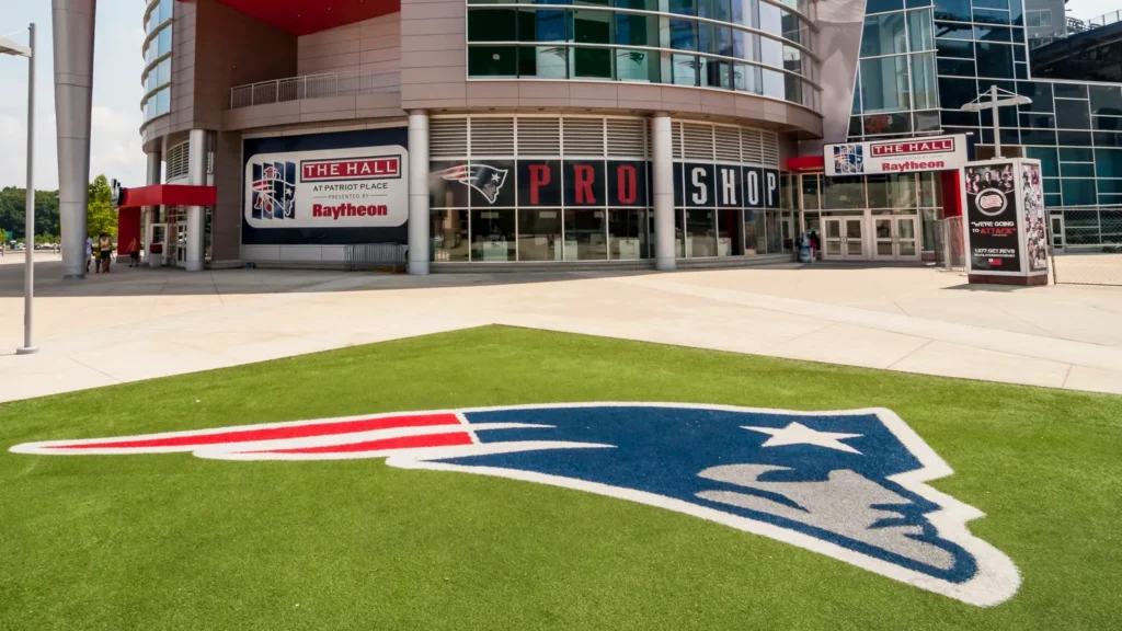 Gillette Stadium home of the New England Patriots