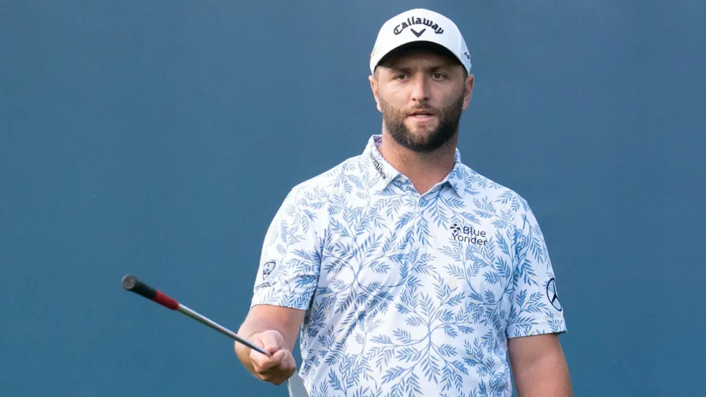 Jon Rahm during a competition