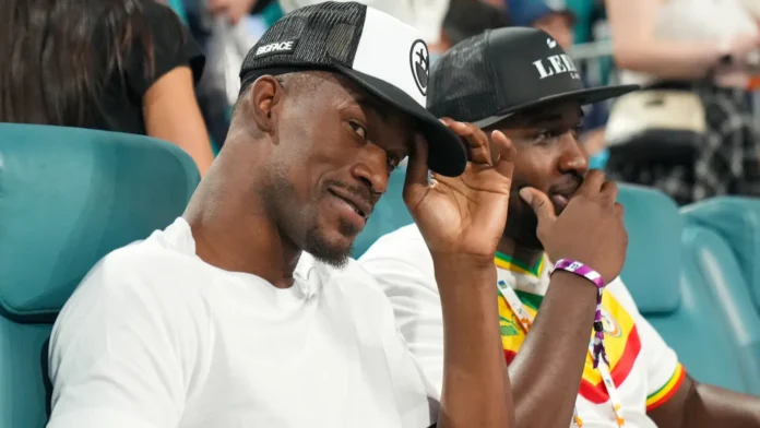 Jimmy Butler at a game