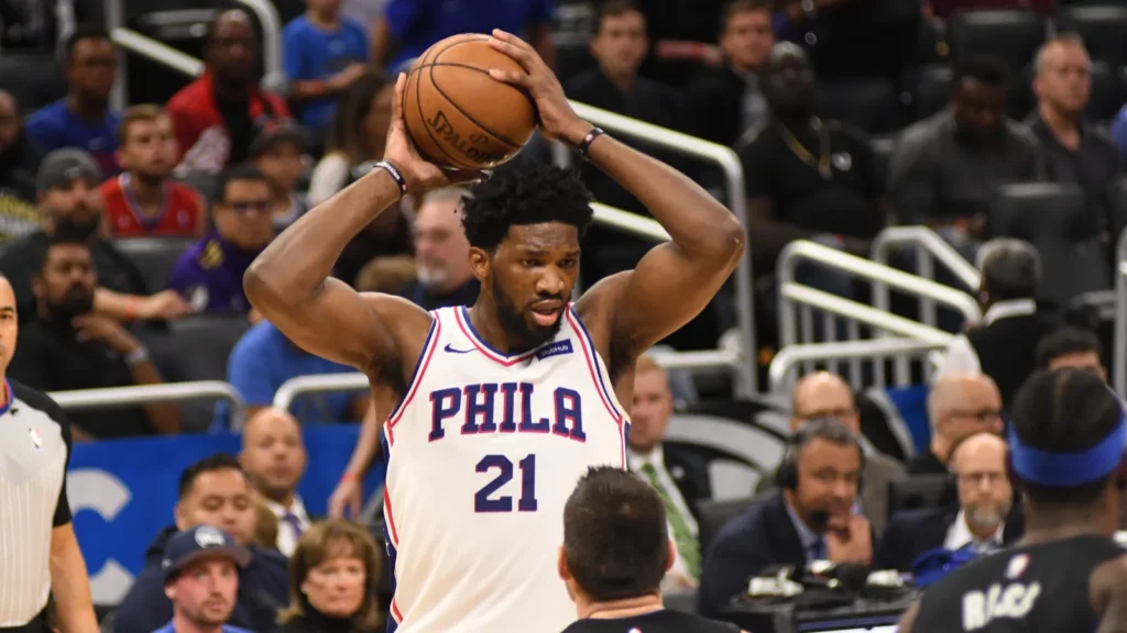 Orlando Magic host the Philadelphia 76ers at the Amway Center in Orlando Florida on November 14 2018