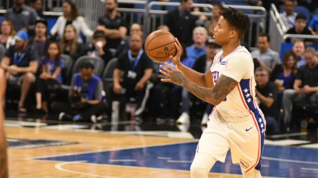 Orlando Magic host the Philadelphia 76ers at the Amway Center in Orlando Florida on November 14 2018