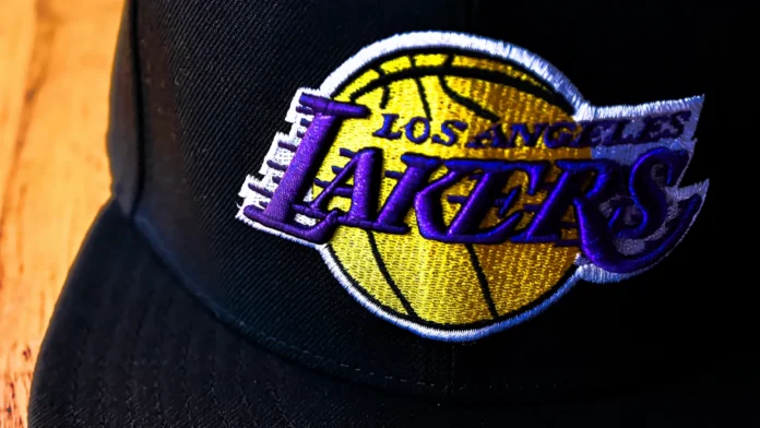 OsakaJapan  Feb 122023  New Era Black Color Los Angeles Lakers Cap