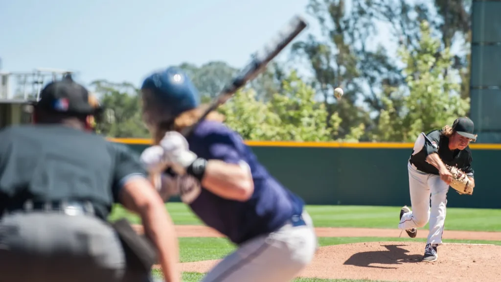Pitcher versus batter