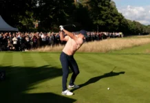 How a young fan’s clever sign caught Rory McIlroy’s attention ahead of the PGA Tour tournament Rory McIlroy ENG 15th tee during the BMW PGA Championship 2022 at Wentworth Club