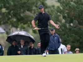 Rory McElroy NIR 9th green during the BMW PGA Championship 2022