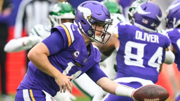 Sam Darnold in action