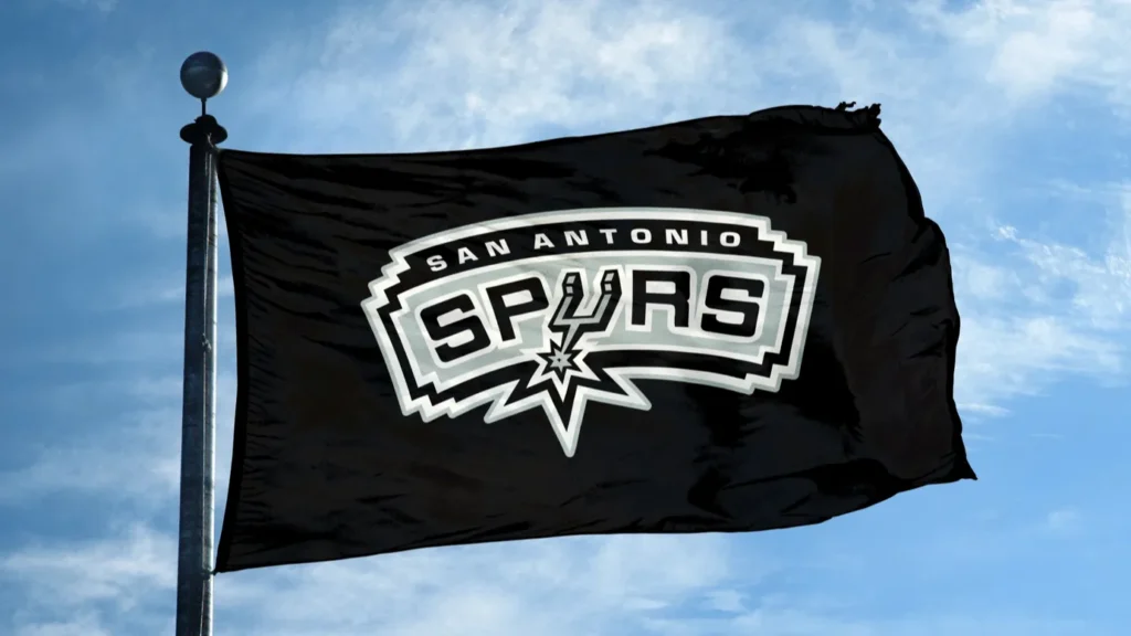 San Antonio Spurs 3'x5' banner flag