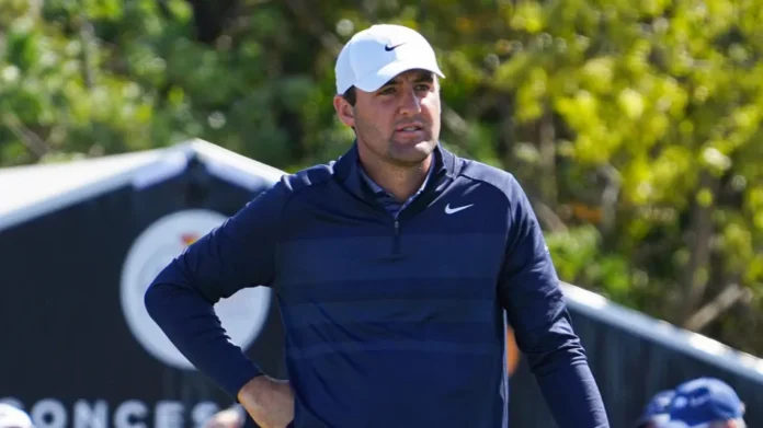 Scottie Scheffler competing during the 2020 Arnold Palmer Invitational Third Round Groupings at Bay HIll Club