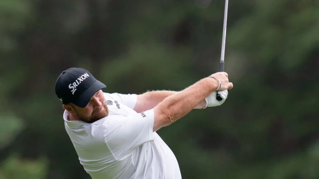 Shane Lowry IRL during the BMW PGA Championship