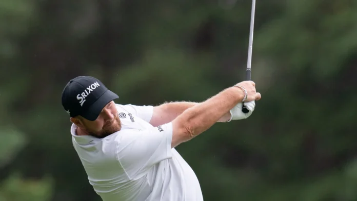 Shane Lowry IRL during the BMW PGA Championship