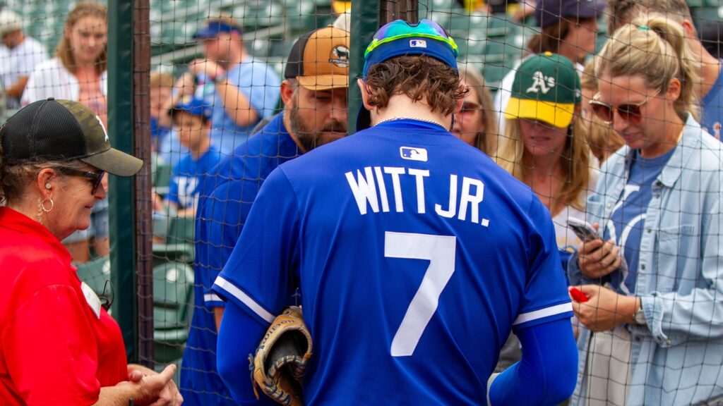 Kansas City Royals shortstop Bobby Witt Jr.