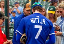 Why Bobby Witt Jr. is still the No. 1 fantasy middle infielder even with modest early home run totals Kansas City Royals shortstop Bobby Witt Jr.