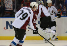 A deep dive into Nathan MacKinnon’s historic journey to becoming the NHL’s reigning goal king this season Nathan MacKinnon, of the Colorado Avalanche during warm-ups