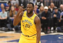 Draymond Green outlines his long-term contract outlook with Warriors Draymond Green celebrating during the game.
