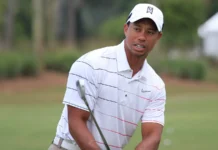 The surprising reason Tiger Woods says this one drill is the secret to his major championships Tiger Woods playing golf.