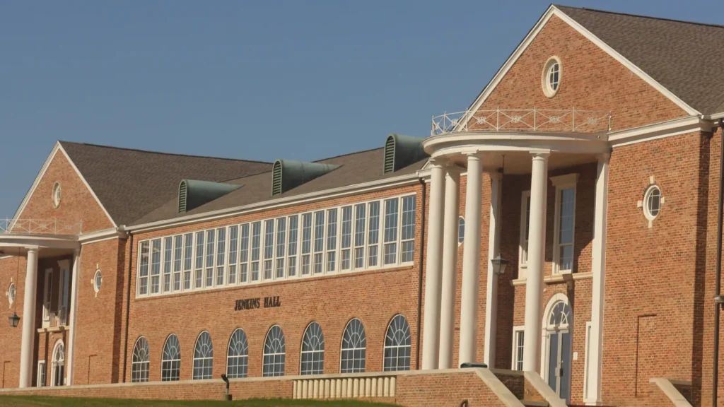 Tyler TX  December 30 2024 Tyler Junior College Building Located in Tyler Texas