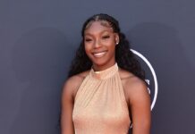 Angel Reese at an event.
