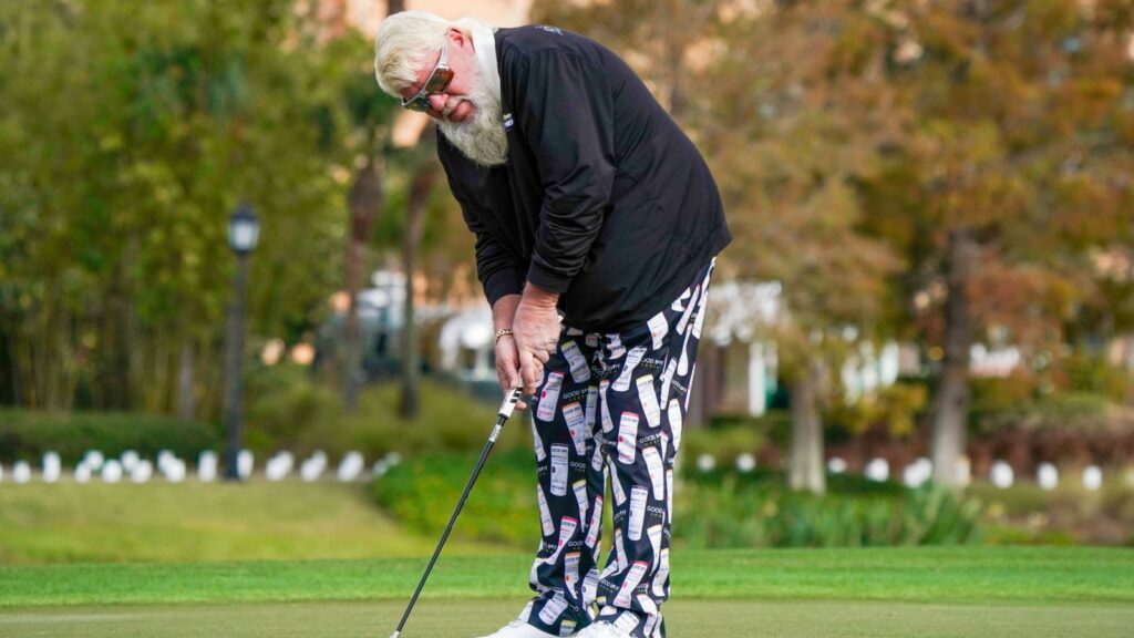John Daly at the PNC Championship. 