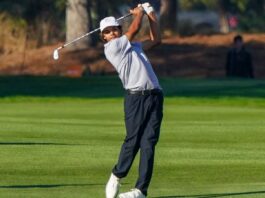 Charlie Woods continues carving out his own identity in competitive golf Charlie Woods at the PNC Championship.