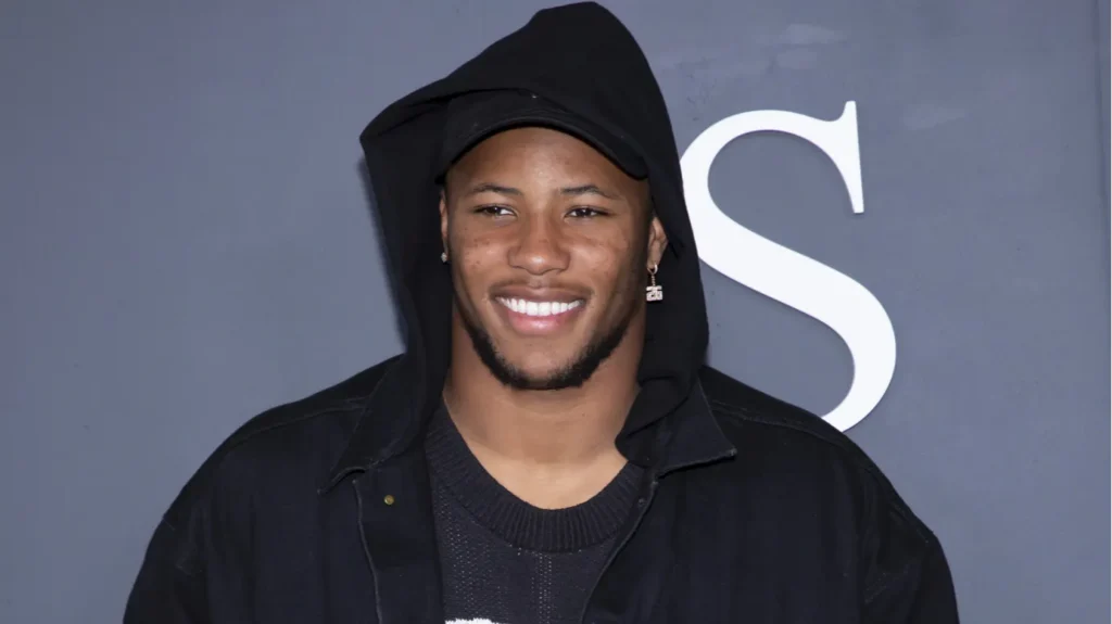 Saquon Barkley at an event