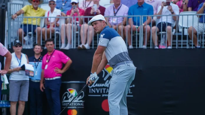 Bryson DeChambeau During the 2020 Arnold Palmer Invitational First Round Groupings at Bay HIll Club Lodge in Orlando Florida on Thursday March 5 2020 Photo Credit Marty JeanLouis Bryson DeChambeau playing golf at the 2020 Arnold Palmer Invitational First Round Groupings at Bay HIll Club Lodge in Orlando, Florida.