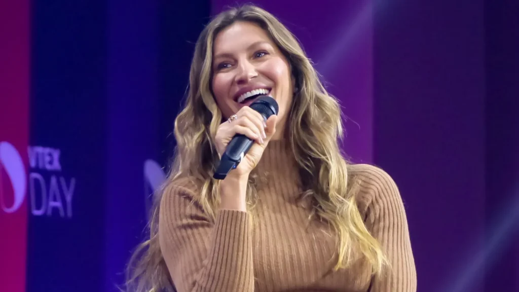 Gisele Bundchen at the VTEX Day event