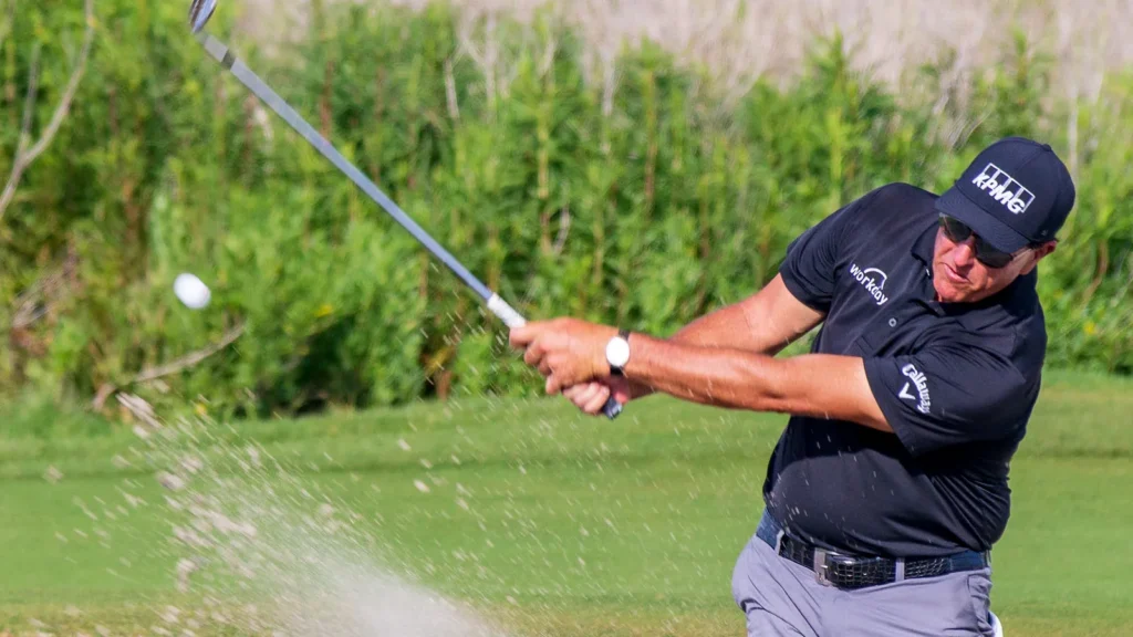 Phil Mickelson at the PGA Championship.