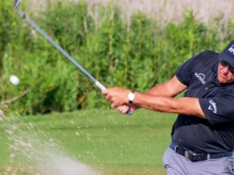 Phil Mickelson at the PGA Championship.