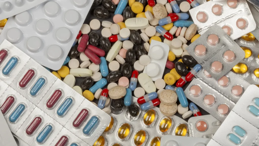 Pills, blisters and medicines