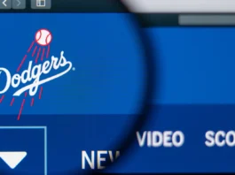 Los Angeles Dodgers logo.