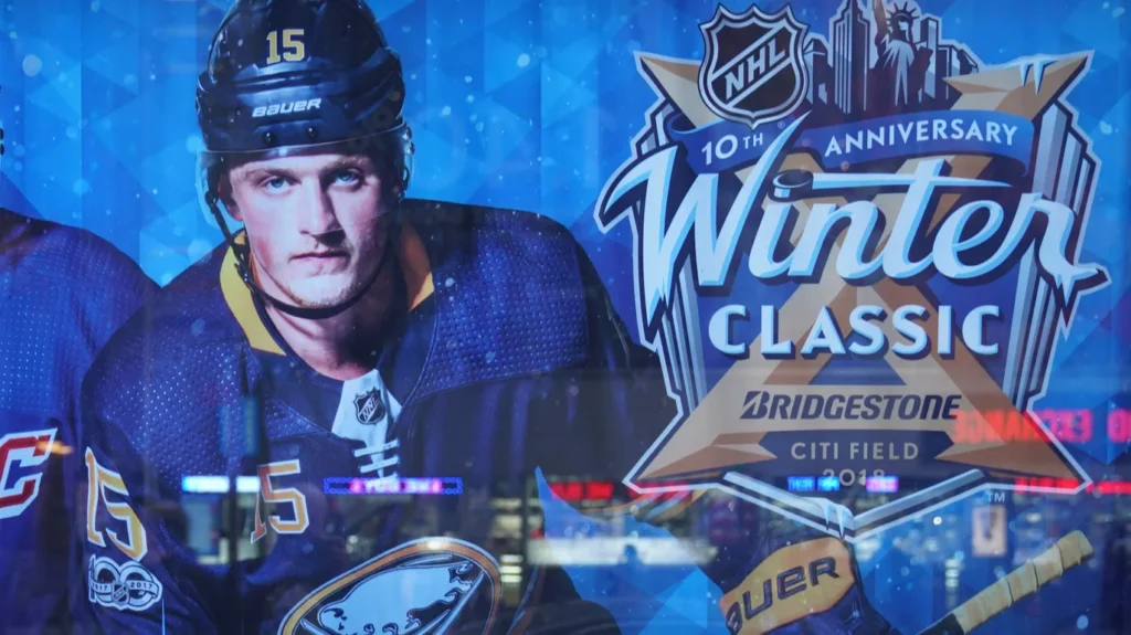 new york  december 19 2017 the nhl shop windows