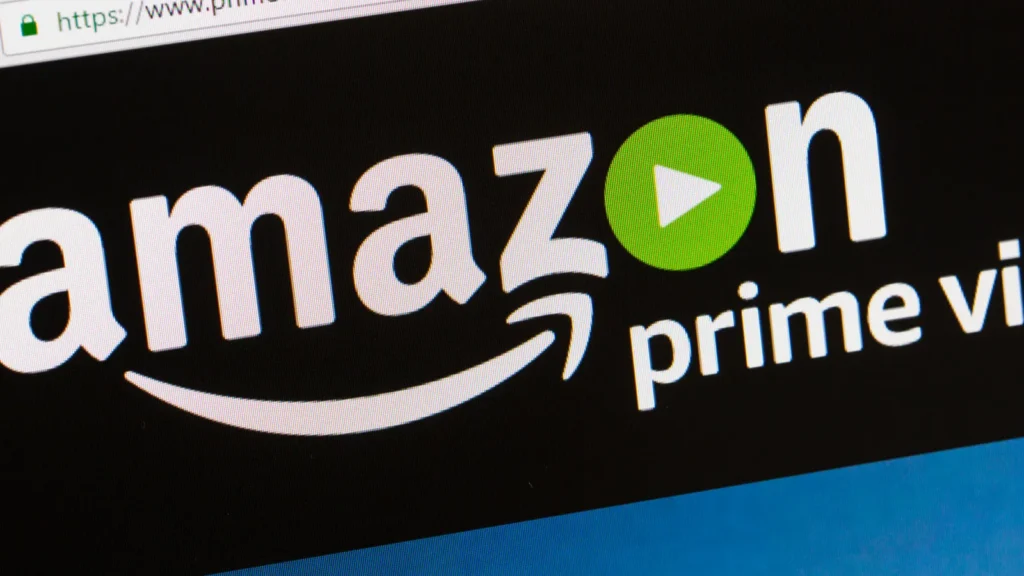 Paris France  June 05 2017  Amazon Prime Video HomePage of Website Amazon is an American electronic commerce To expand its business amazon has created a new online streaming video service