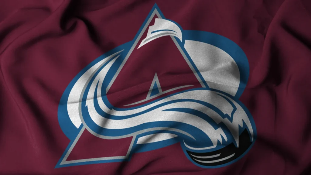 Colorado Avalanche flag logo