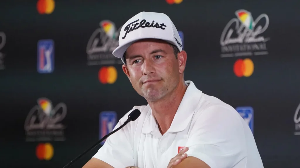 Professional Golfer Adam Scott