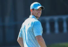 Rory McIlroy involved in tense fan incident during final round of PGA Championship Rory McIlroy looks on during a golf match.